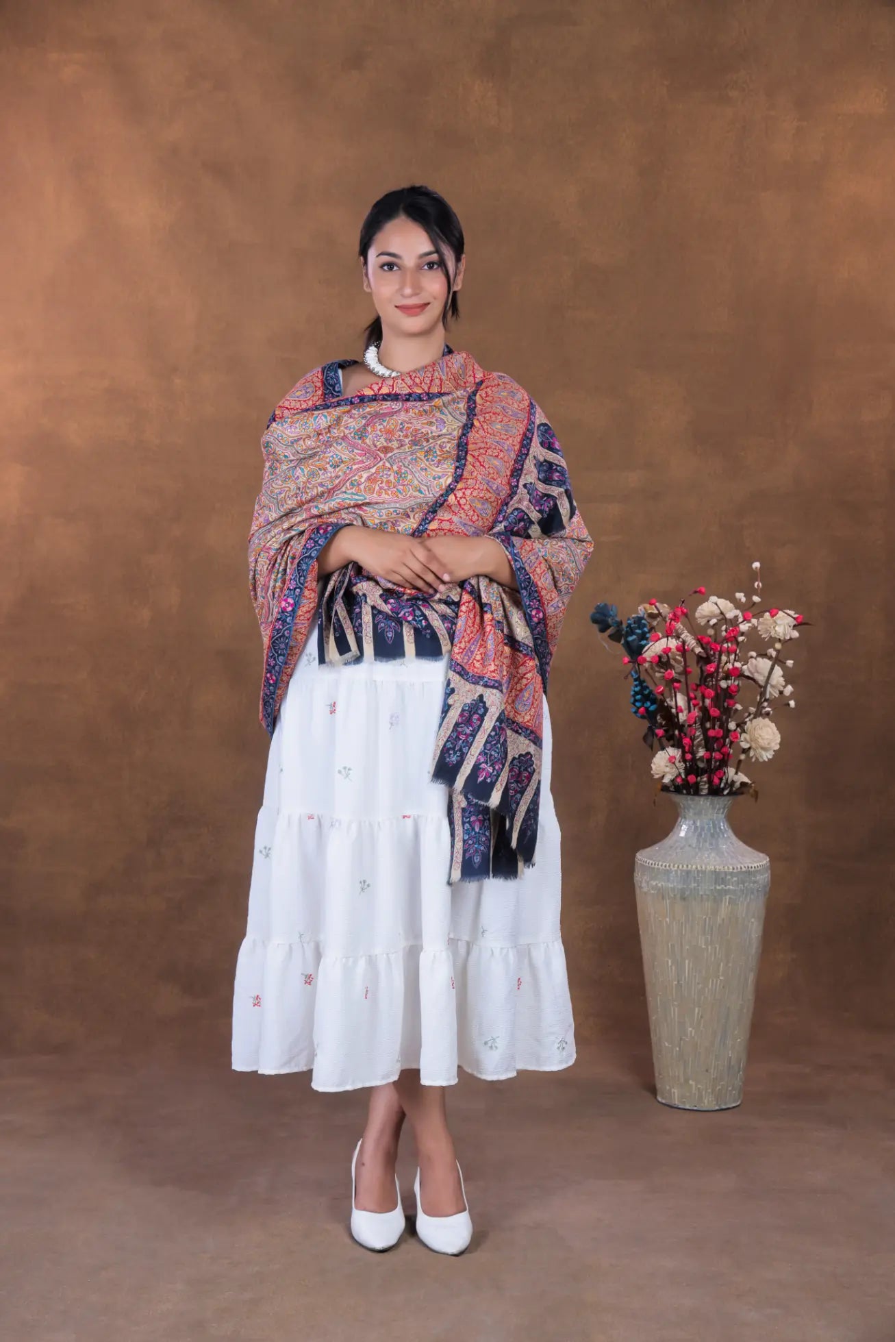 Pink Shawl