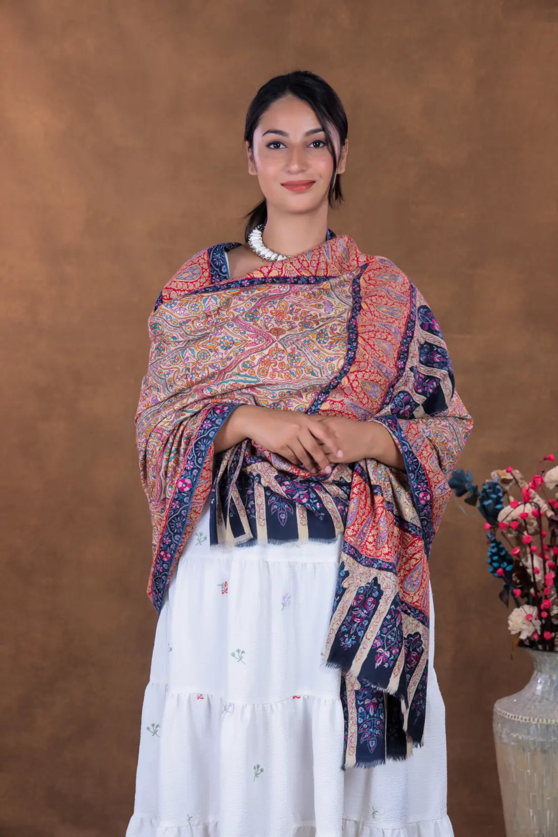 Pink Shawl