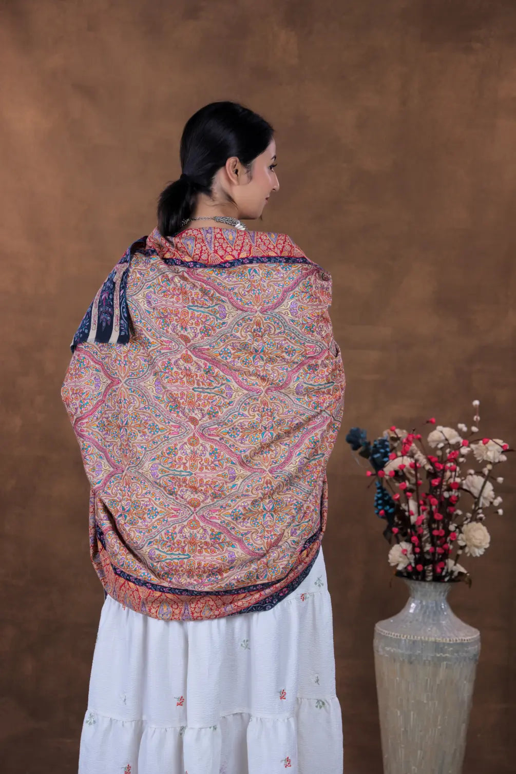 Pink Shawl