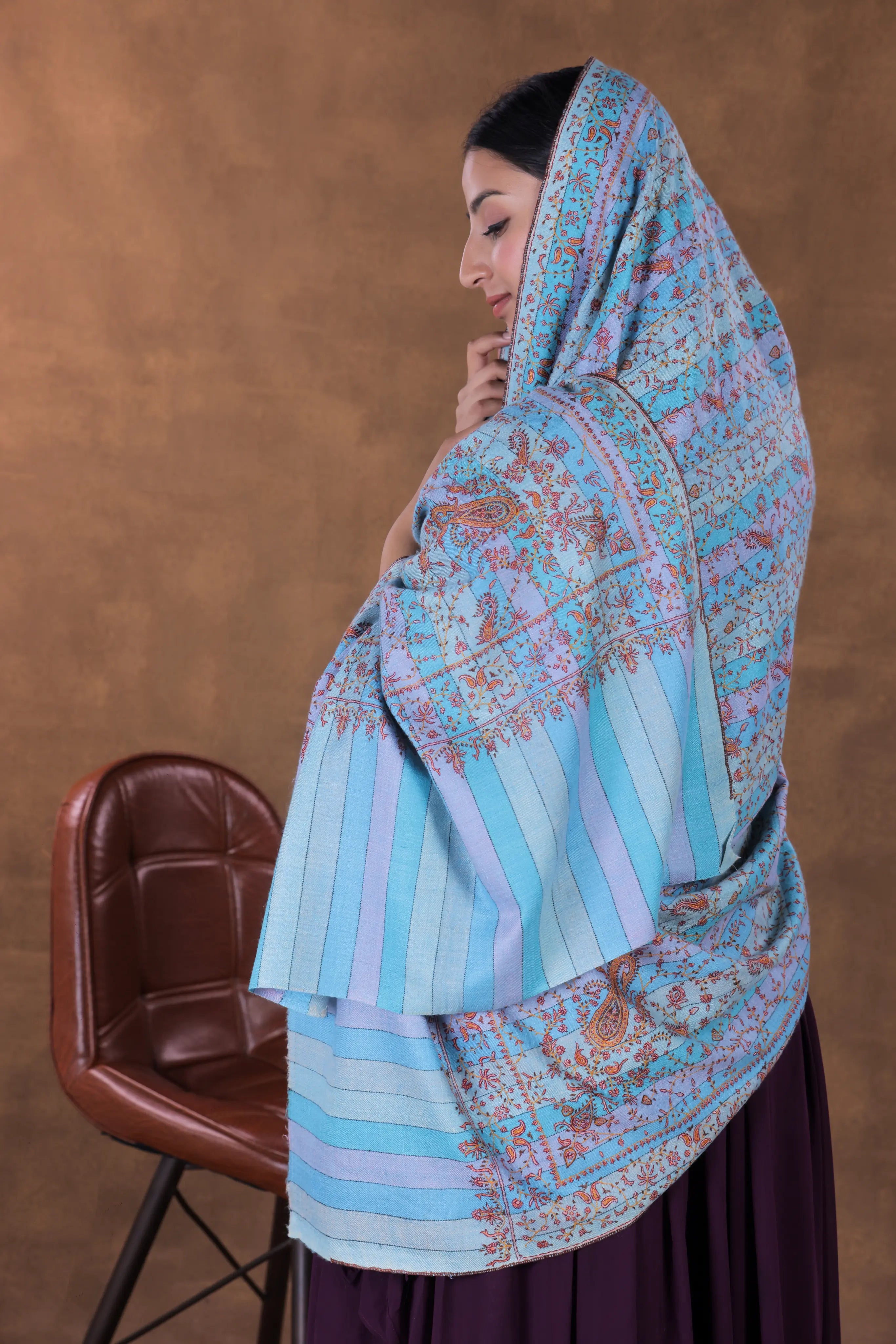 Sky miracal Shawl