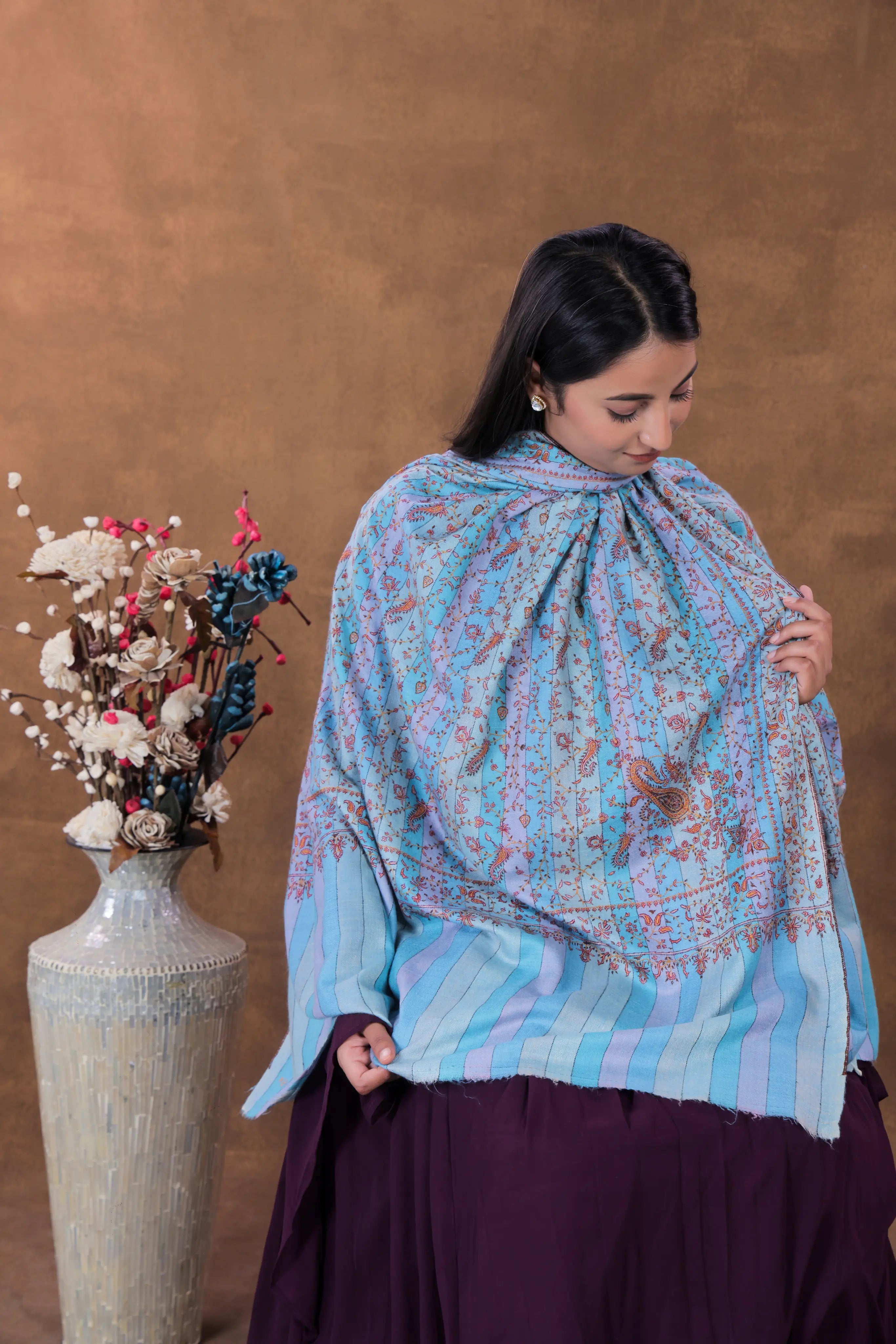 Sky miracal Shawl
