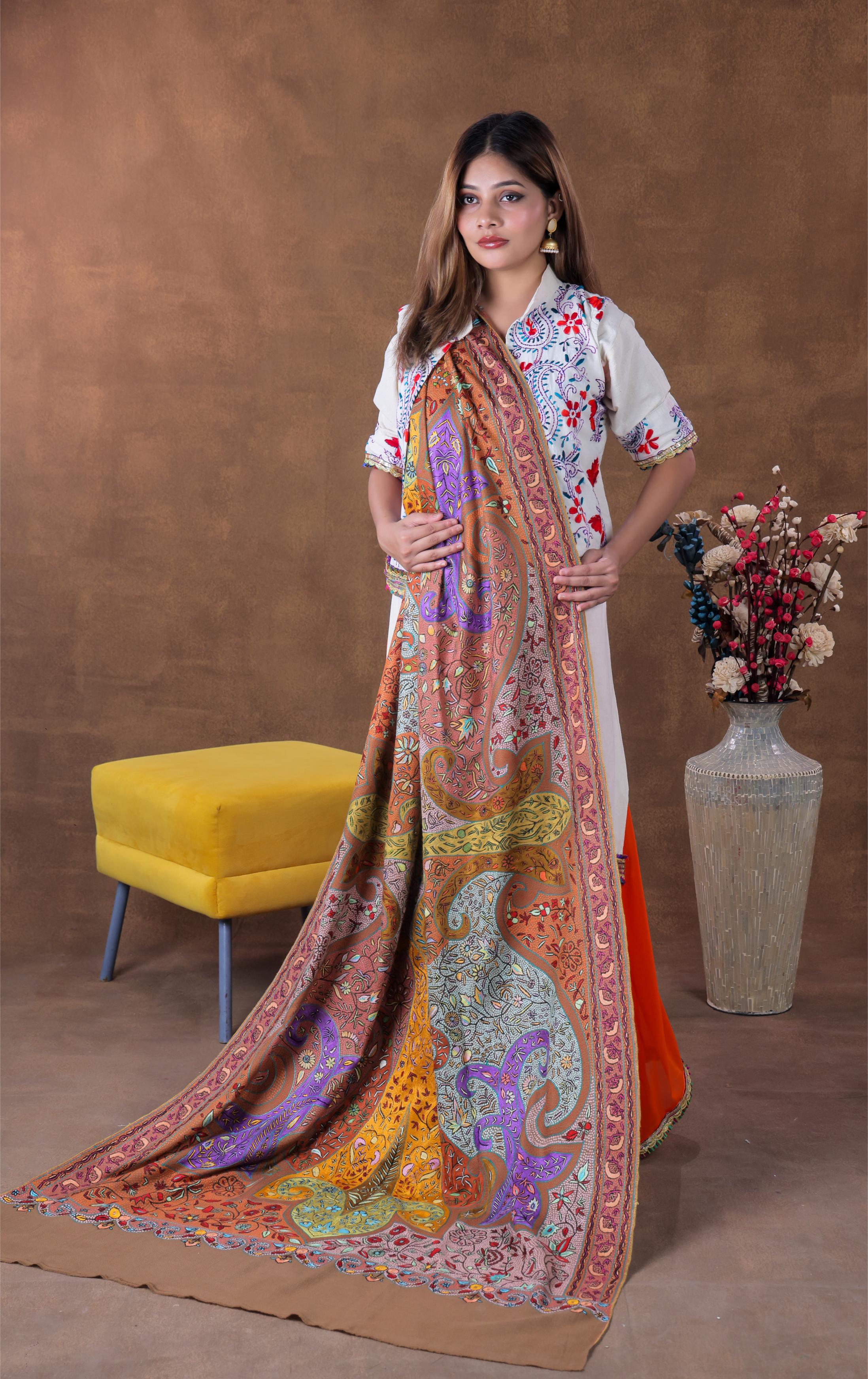 Beautiful Patterned Shawl